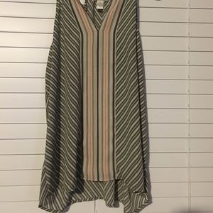 Spaghetti strap blouse, loft women’s medium.